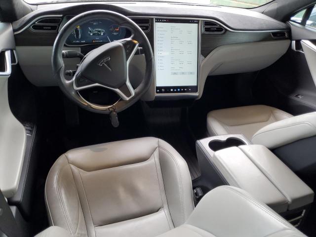 5YJSA1E28GF129833 - 2016 TESLA MODEL S GRAY photo 8