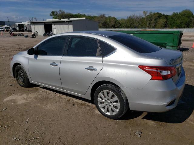 3N1AB7AP2JY294174 - 2018 NISSAN SENTRA S SILVER photo 2