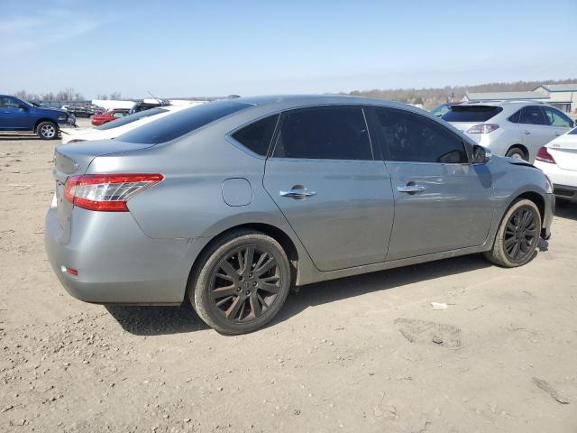 3N1AB7AP1DL698097 - 2013 NISSAN SENTRA S GRAY photo 3