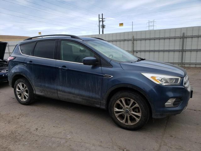 1FMCU9HD1JUB10106 - 2018 FORD ESCAPE SEL BLUE photo 4