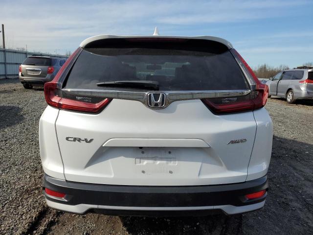 7FARW2H81ME007384 - 2021 HONDA CR-V EXL WHITE photo 6