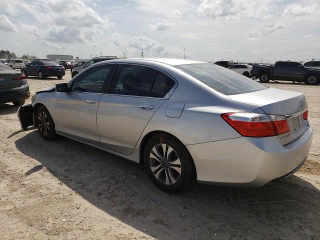 1HGCR2F39DA150240 - 2013 HONDA ACCORD LX SILVER photo 2