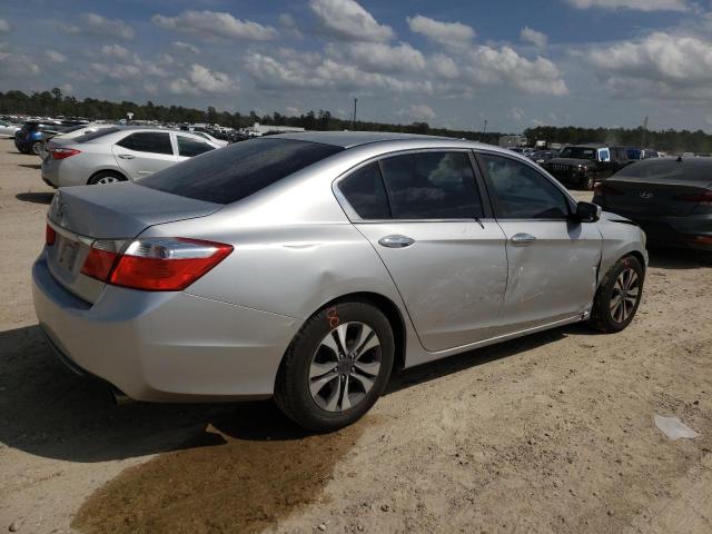 1HGCR2F39DA150240 - 2013 HONDA ACCORD LX SILVER photo 3