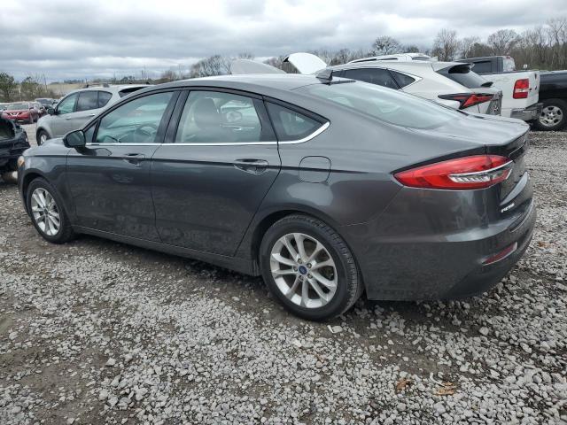 3FA6P0HD5KR151194 - 2019 FORD FUSION SE BLACK photo 2