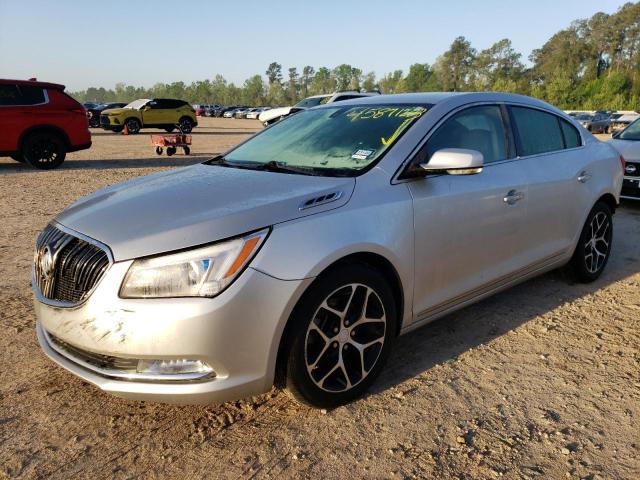 1G4G45G32GF285268 - 2016 BUICK LACROSSE SPORT TOURING SILVER photo 1