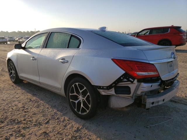 1G4G45G32GF285268 - 2016 BUICK LACROSSE SPORT TOURING SILVER photo 2