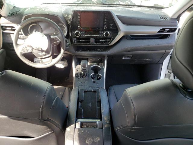 5TDHZRBH5NS247390 - 2022 TOYOTA HIGHLANDER XLE Blanco foto 8