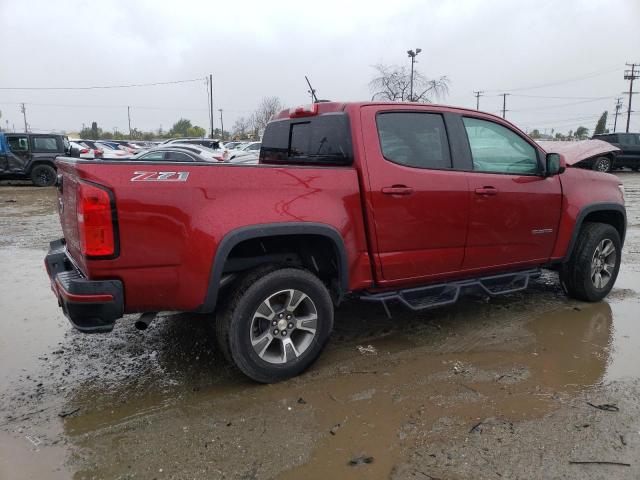 1GCGSDEN0L1207538 - 2020 CHEVROLET COLORADO Z71 RED photo 3