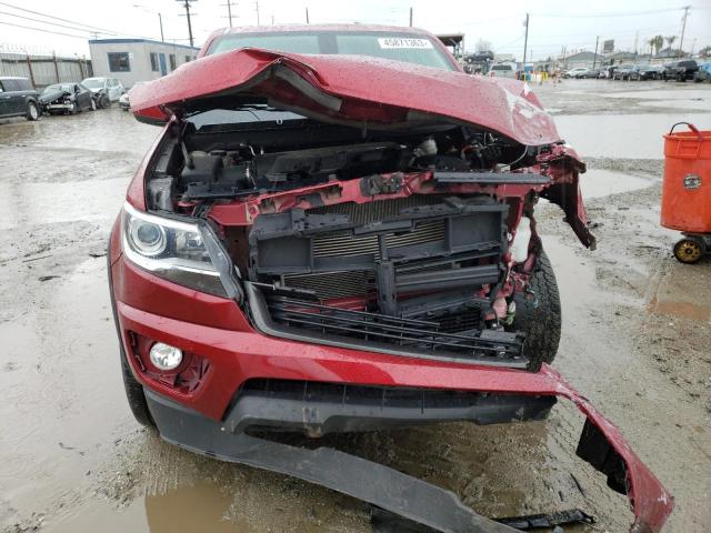 1GCGSDEN0L1207538 - 2020 CHEVROLET COLORADO Z71 RED photo 5