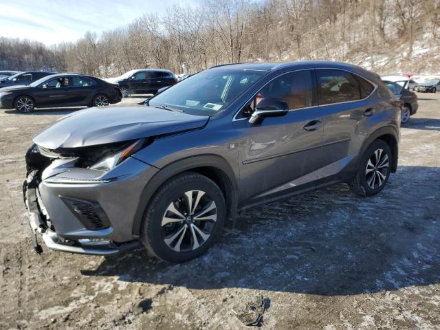 JTJBARBZ9J2159642 - 2018 LEXUS NX 300 BASE გრაფიტი ფოტო 1