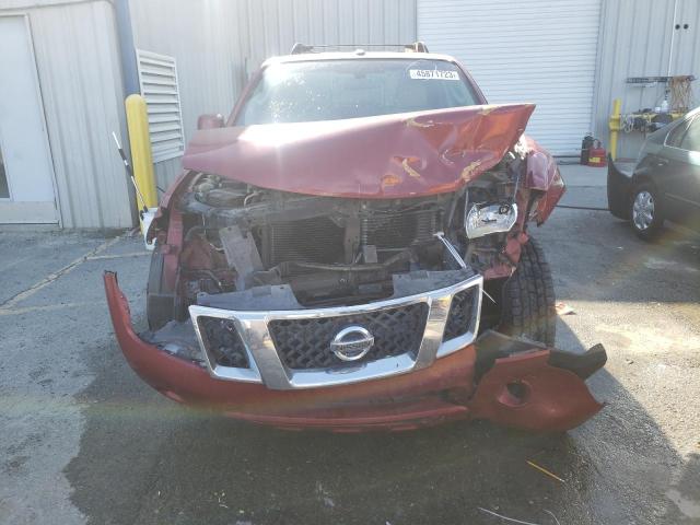 5N1AR18U88C661935 - 2008 NISSAN PATHFINDER S BURGUNDY photo 5
