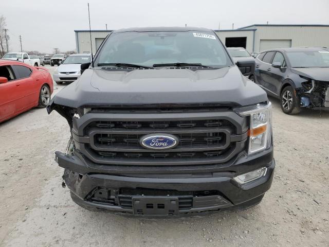 1FTFW1E50NKD60402 - 2022 FORD F150 SUPERCREW BLACK photo 5