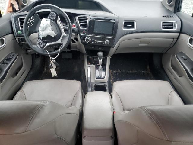 2HGFB2F92FH520924 - 2015 HONDA CIVIC EXL GRAY photo 8
