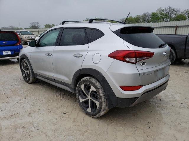 KM8J33A2XHU475393 - 2017 HYUNDAI TUCSON LIMITED SILVER photo 2