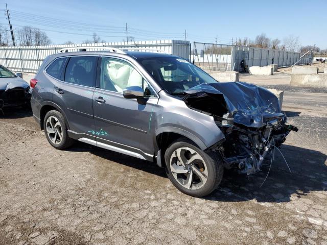 JF2SKARC7NH529283 - 2022 SUBARU FORESTER TOURING ნაცრისფერი ფოტო 4