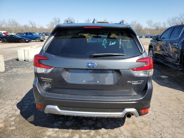 JF2SKARC7NH529283 - 2022 SUBARU FORESTER TOURING ნაცრისფერი ფოტო 6