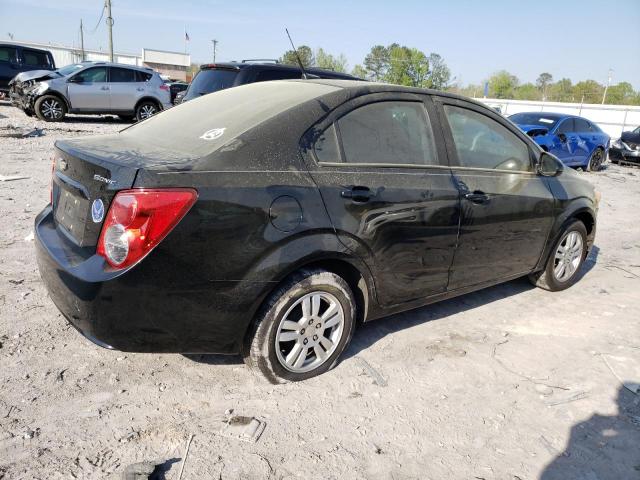 1G1JA5SH3C4153186 - 2012 CHEVROLET SONIC LS 黑色 照片 3