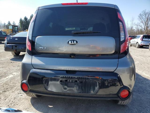 KNDJP3A57G7315035 - 2016 KIA SOUL + GRAY photo 6