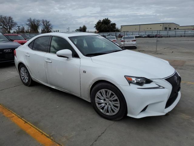 JTHBA1D22G5022469 - 2016 LEXUS IS 200T WHITE photo 4