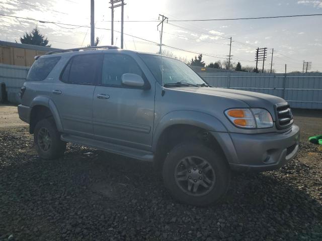 5TDBT48A63S173494 - 2003 TOYOTA SEQUOIA LIMITED SILVER photo 4