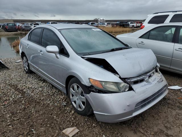 1HGFA16546L067810 - 2006 HONDA CIVIC LX SILVER photo 4