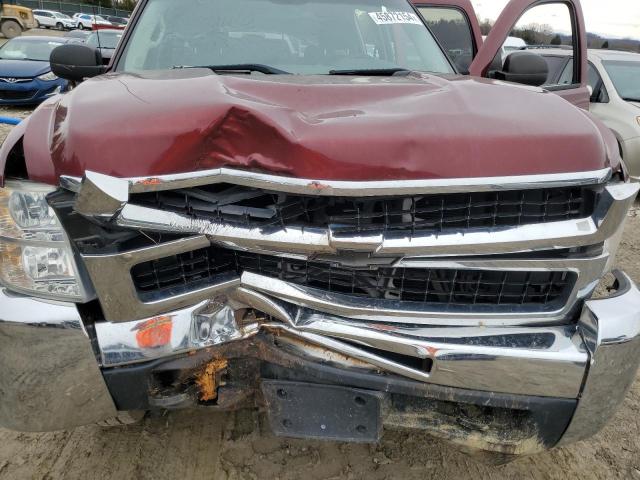 1GCHC23K08F160620 - 2008 CHEVROLET SILVERADO C2500 HEAVY DUTY BURGUNDY photo 11