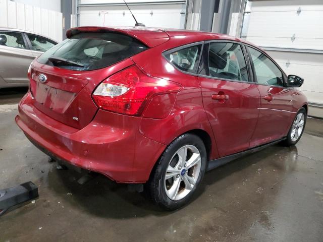 1FADP3K26EL171991 - 2014 FORD FOCUS SE MAROON photo 3