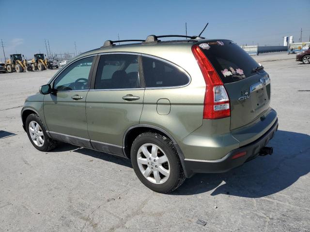 5J6RE38799L014500 - 2009 HONDA CR-V EXL GREEN photo 2