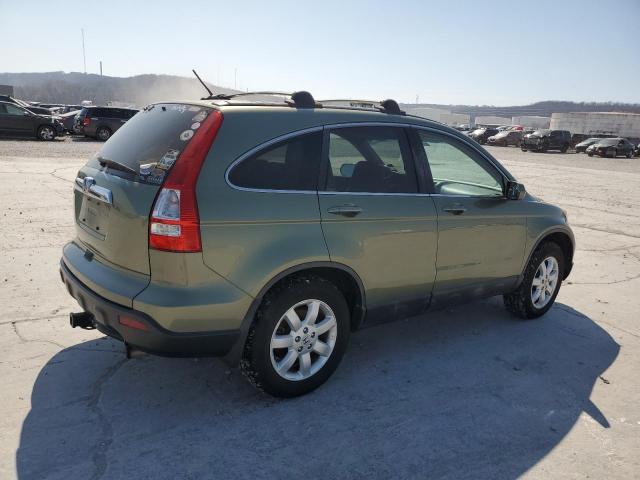 5J6RE38799L014500 - 2009 HONDA CR-V EXL GREEN photo 3