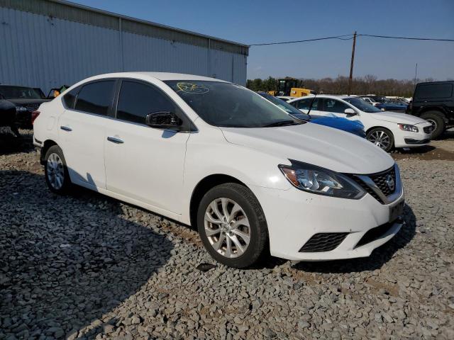 3N1AB7AP8KY342553 - 2019 NISSAN SENTRA S WHITE photo 4