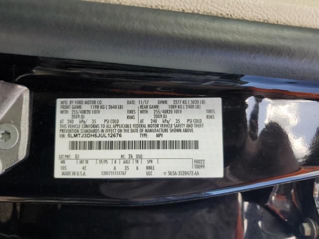 5LMTJ3DH6JUL12676 - 2018 LINCOLN MKC RESERVE Qara foto 13