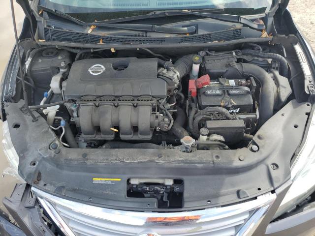 3N1AB7AP7EL643557 - 2014 NISSAN SENTRA S GRAY photo 11