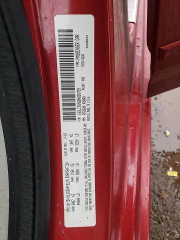 1B3LC76M68N666769 - 2008 DODGE AVENGER R/T RED photo 12