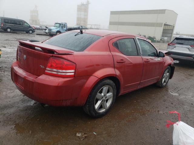 1B3LC76M68N666769 - 2008 DODGE AVENGER R/T RED photo 3