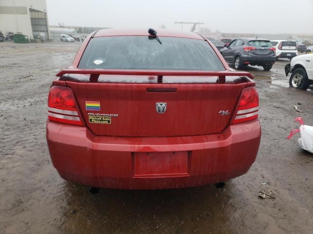 1B3LC76M68N666769 - 2008 DODGE AVENGER R/T RED photo 6