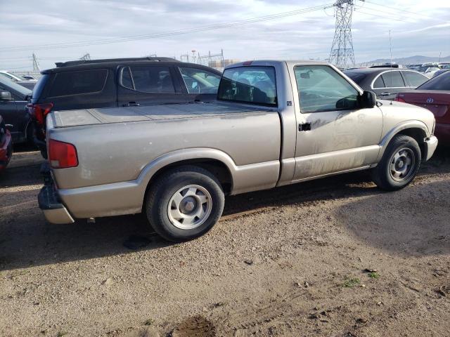 1GTCS14H938219994 - 2003 GMC SONOMA BEIGE photo 3