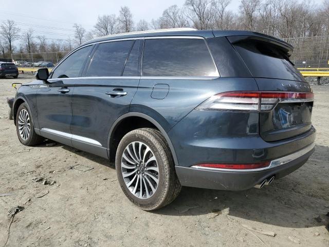 5LM5J7XC5PGL08335 - 2023 LINCOLN AVIATOR RESERVE Blau Foto 2