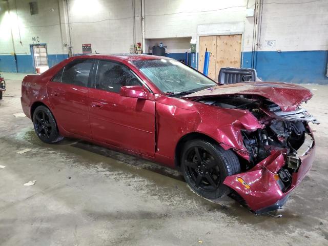 1G6DP577860205073 - 2006 CADILLAC CTS HI FEATURE V6 BURGUNDY photo 4