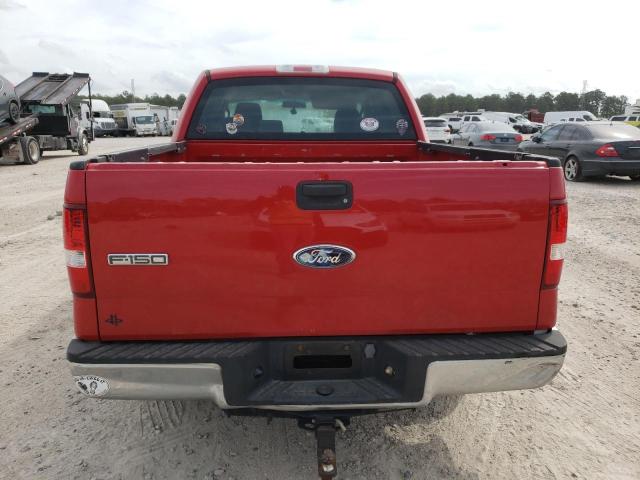 1FTPW12V46FB79564 - 2006 FORD F150 SUPERCREW RED photo 6