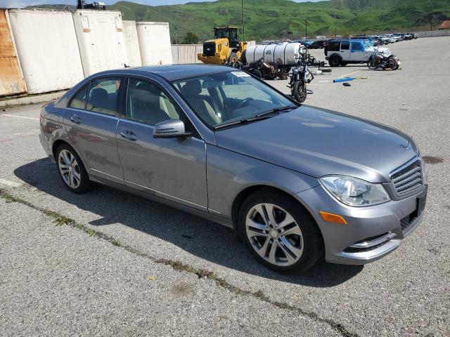 WDDGF4HB5EG243298 - 2014 MERCEDES-BENZ C 250 SILVER photo 4