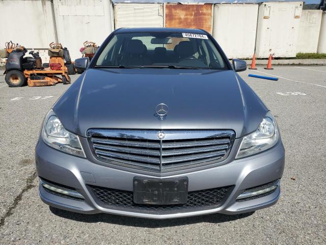 WDDGF4HB5EG243298 - 2014 MERCEDES-BENZ C 250 SILVER photo 5