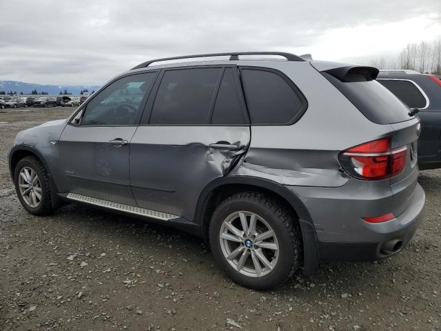 5UXZV4C57BL400113 - 2011 BMW X5 XDRIVE35I GRAY photo 2