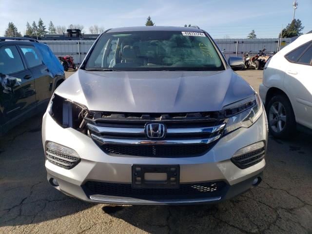 5FNYF6H90GB064980 - 2016 HONDA PILOT TOURING SILVER photo 5