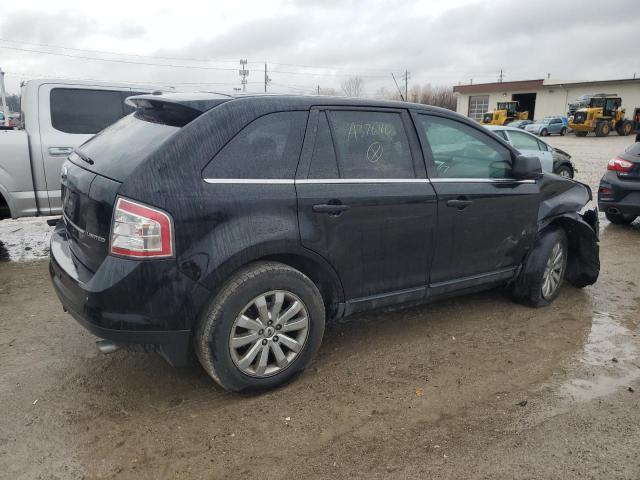 2FMDK39CX8BA37640 - 2008 FORD EDGE LIMITED BLACK photo 3