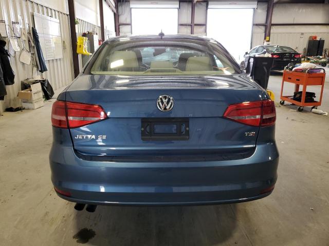 3VWD17AJ3FM310287 - 2015 VOLKSWAGEN JETTA SE BLUE photo 6