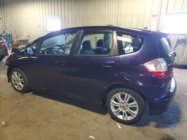 JHMGE8H4XAS003319 - 2010 HONDA FIT SPORT BLUE photo 2