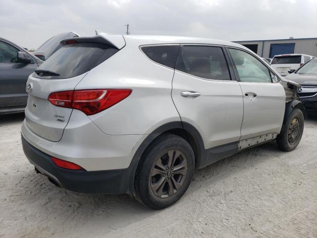 5XYZUDLB7DG028989 - 2013 HYUNDAI SANTA FE S SILVER photo 3