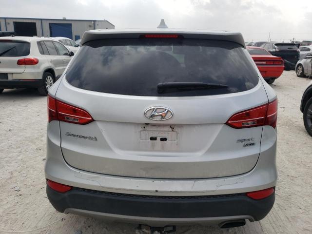 5XYZUDLB7DG028989 - 2013 HYUNDAI SANTA FE S SILVER photo 6