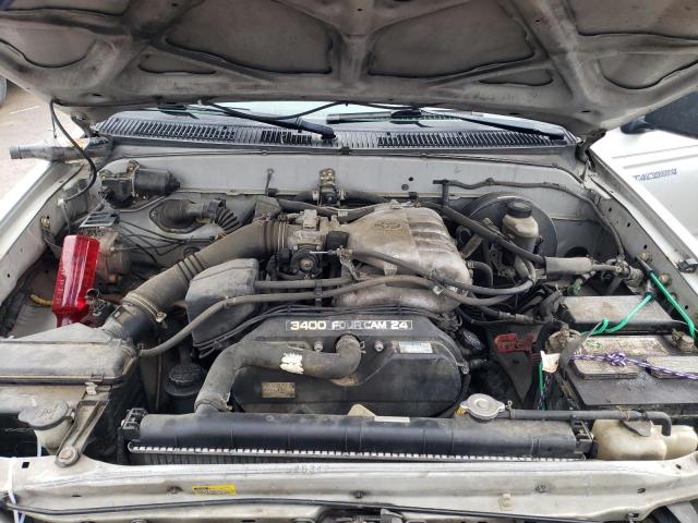 5TESN92N54Z430233 - 2004 TOYOTA TACOMA XTRACAB PRERUNNER ვერცხლისფერი ფოტო 11