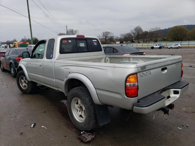 5TESN92N54Z430233 - 2004 TOYOTA TACOMA XTRACAB PRERUNNER SILVER photo 2